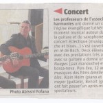 article concert 27 avril 2014